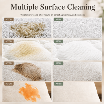 ✨ Instant Waterless Cleaning Foam for Carpet & Fabric 🧼