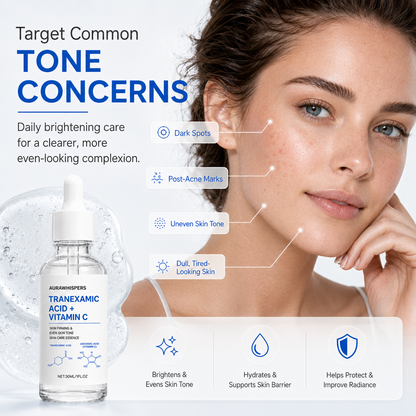 Aurawhispers✨Last day of promotion💧 Brightening Serum-Helps improve dull skin texture and leaves appearance brighter.