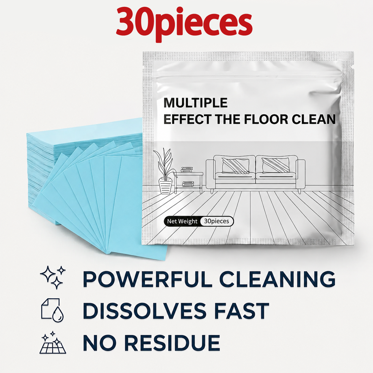Multi-Surface Antibacterial Cleaner for Hardwood, Tile & Laminate