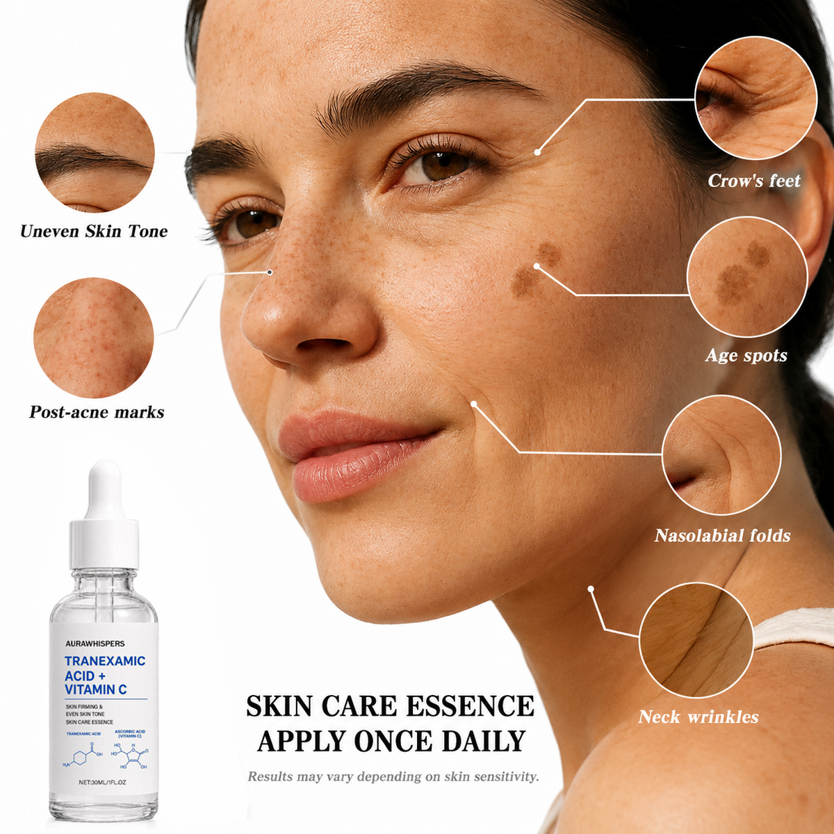 Aurawhispers✨Last day of promotion💧 Brightening Serum-Helps improve dull skin texture and leaves appearance brighter.