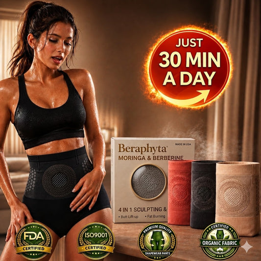 🎖️ 𝐁𝐫𝐚𝐧𝐝 𝐒𝐭𝐨𝐫𝐞 | Beraphyta 🐉✨𝟐𝟎𝟐𝟔 Moringa · Berberine 4-in-1 Micro-Particle Sculpting Shorts.